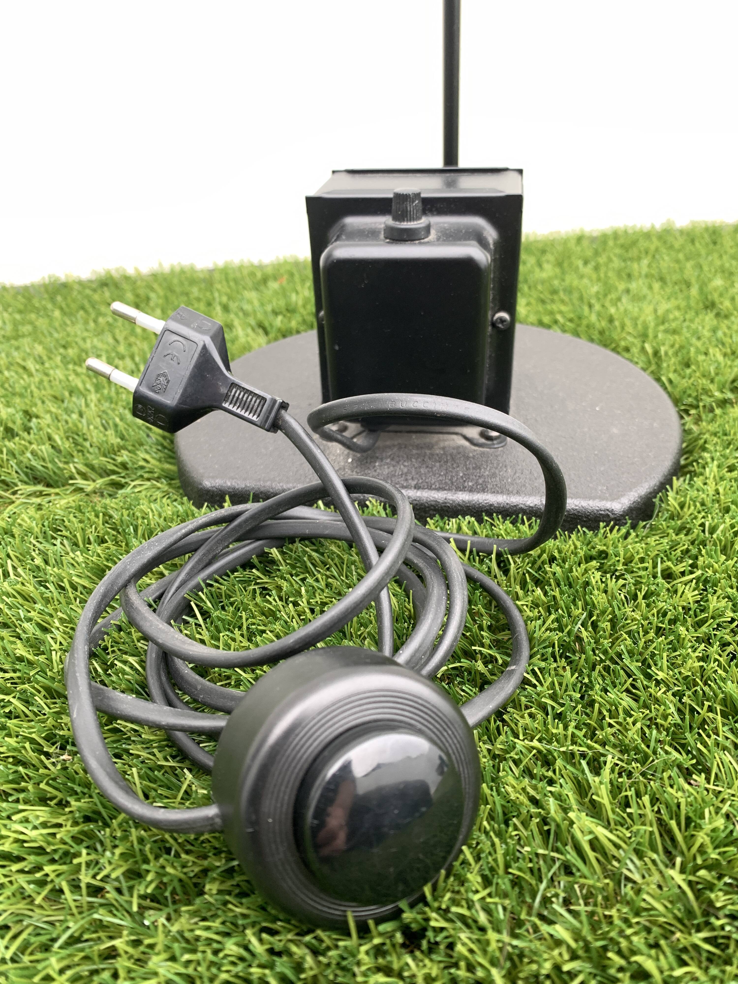 Lumina floor lamp, Daphine Terra Dimmer, Italian design Tommaso Cimini, 1970