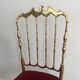 Chiavari chair in brass