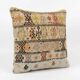Vintage kilim cushion cover 38x41 cm