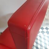 Poltrona Frau Chancellor President red office chair with wheels