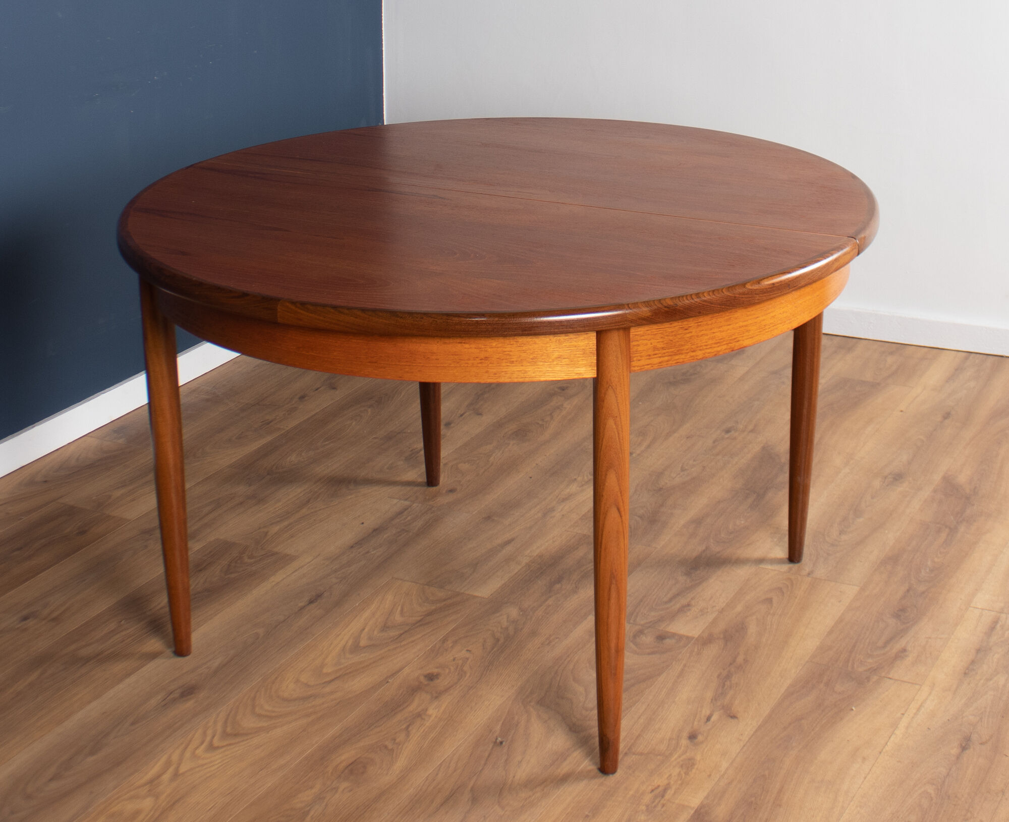 Retro Teak GPlan 1960s Fresco Dining Table & 4 Four Chairs By Victor Wilkins