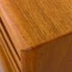 Sven Andersen Scandinavian long teak sideboard with 5 drawers, Norway, 1960