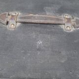 Malle de voyage en cuir époque 1900s