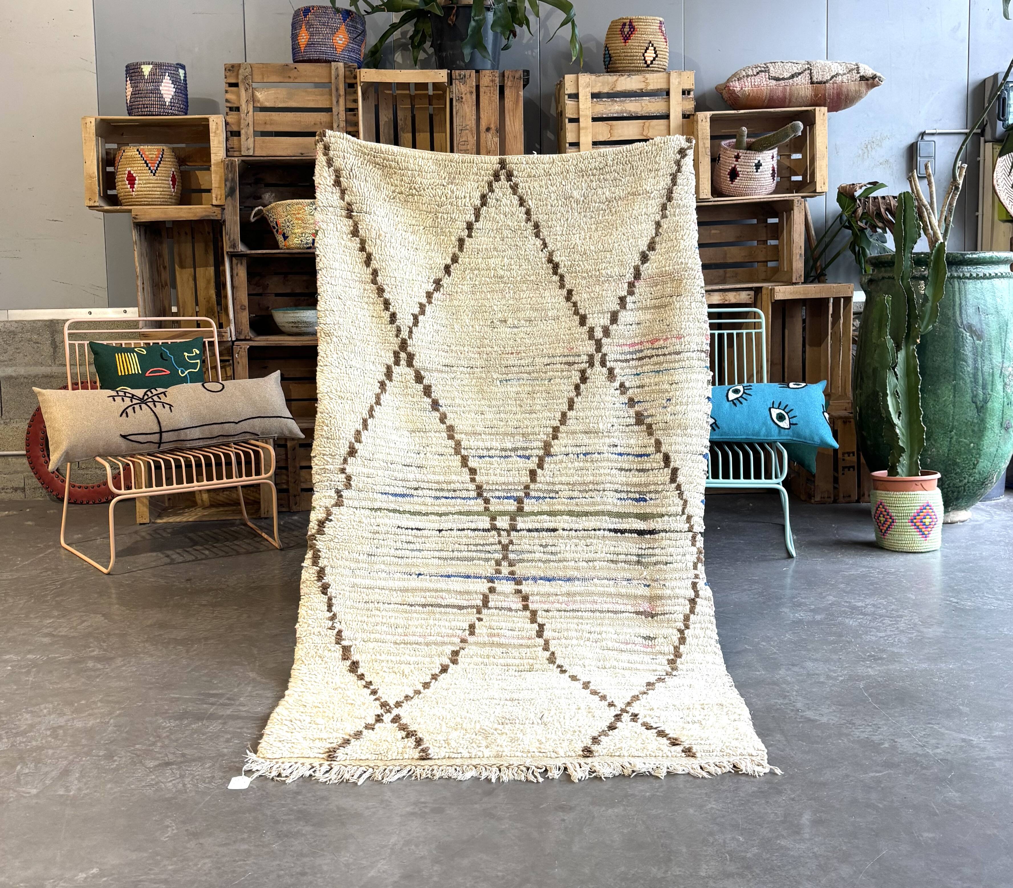 Luxury and Tradition: Beni Ouarain Berber Rug