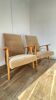 paire FAUTEUILS MANUCERE France Vintage