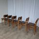 Vintage STOL Kamnik Dining Chair: 1970s Yugoslavian Mid-Century Leather Bis