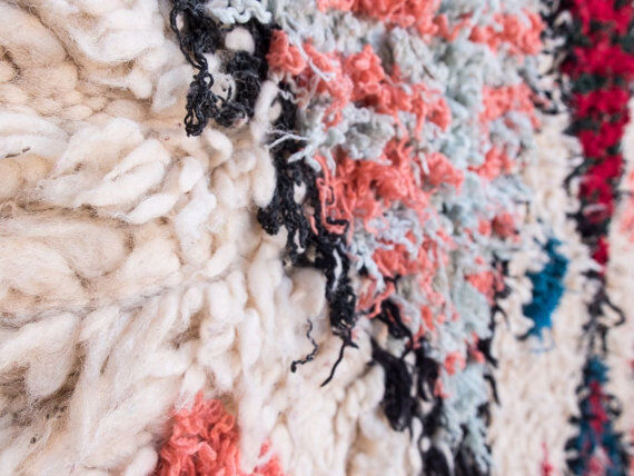 Azilal, 260 x 130 authentic hand made wool rug