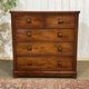 Commode anglaise Victorienne XIXème en acajou