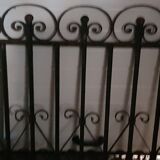Grille en fer forgé