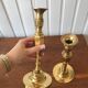 Two classic candle holders