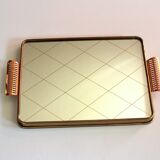 1950s Elegant mirror serving tray