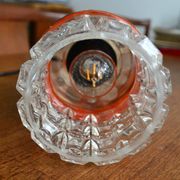 Suspension Raak gold orange 1970s pop