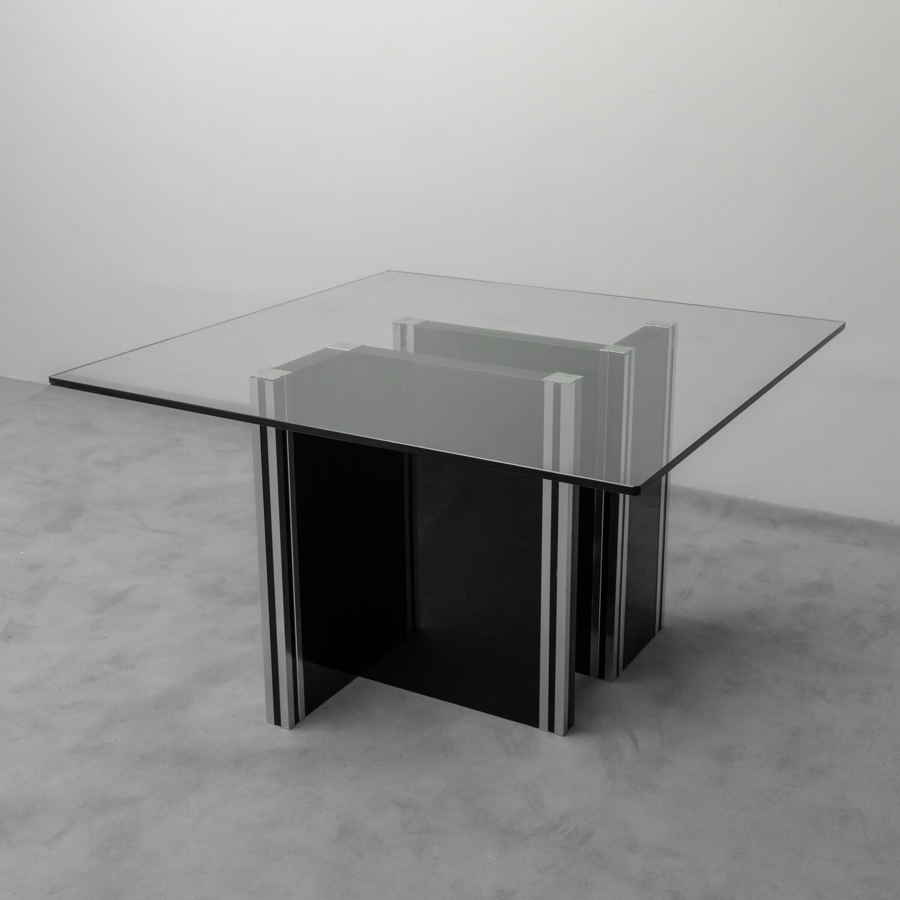 dining table wood glass 70