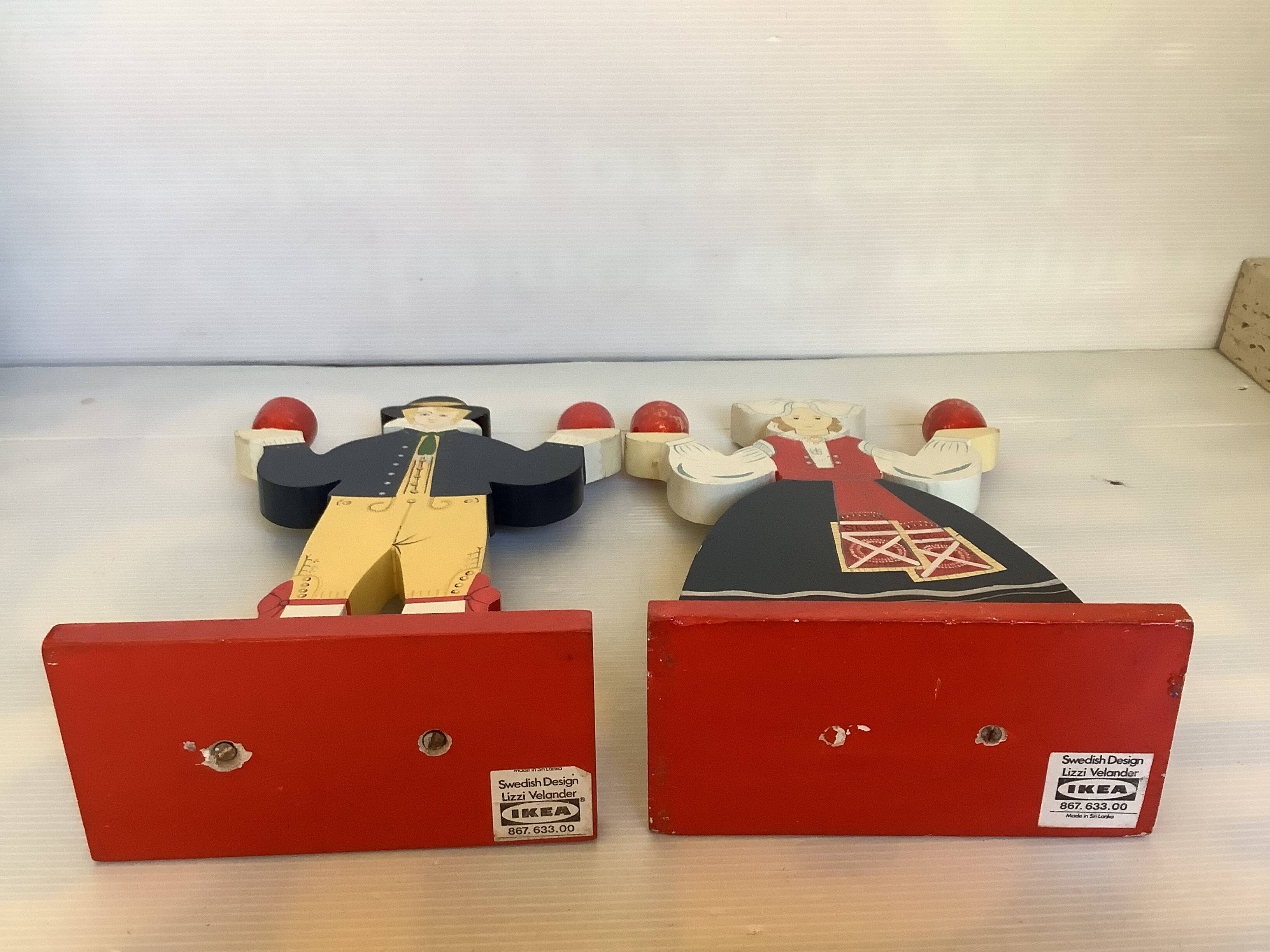 Pair of designer candlesticks Lizzi Velander IKEA