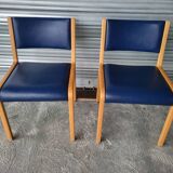 Pair of Vintage Bentwood Chairs by Wilhelm Ritz for Wilkhahn circa 1960 in very good condition