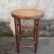 Wooden stool and vintage canning