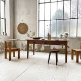 Cherry farm table - oak 2m60