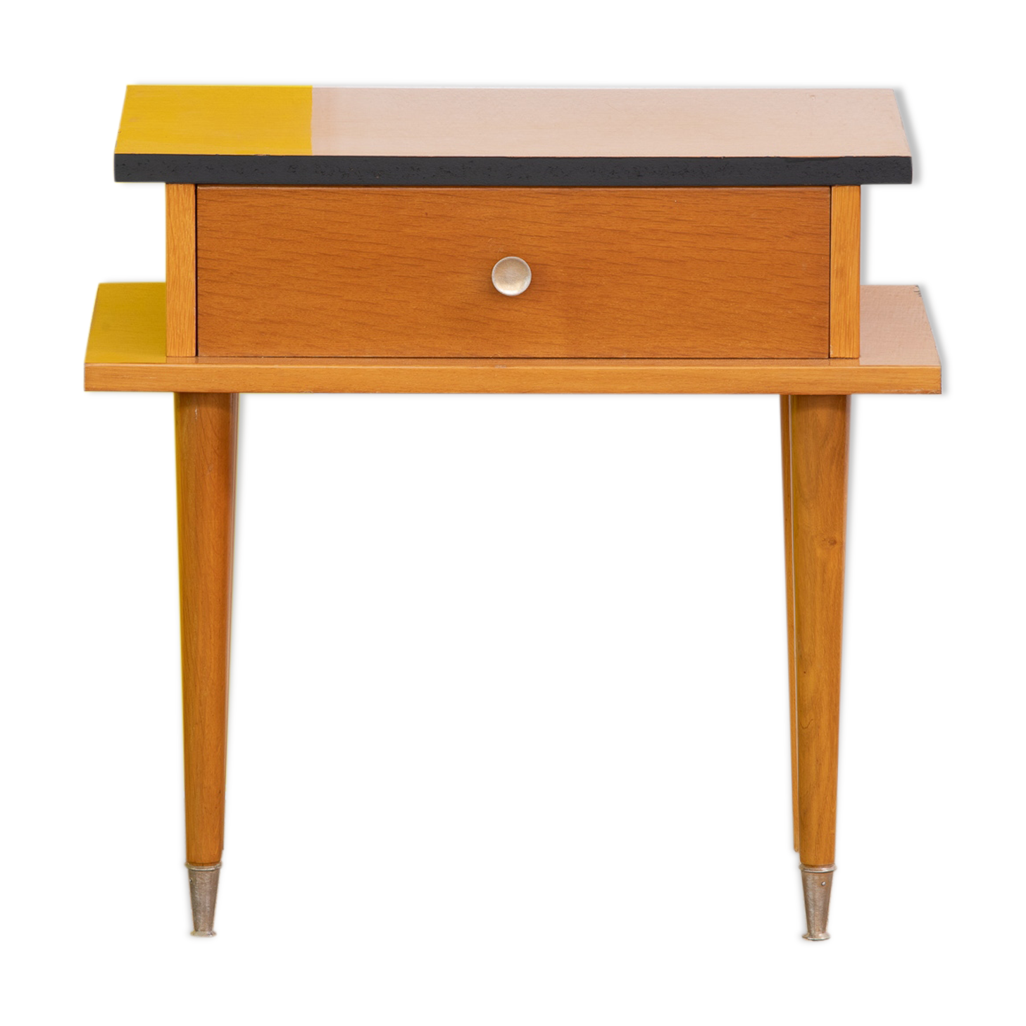 Vintage bedside table 58 cm