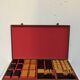 Wooden chess set, 1970