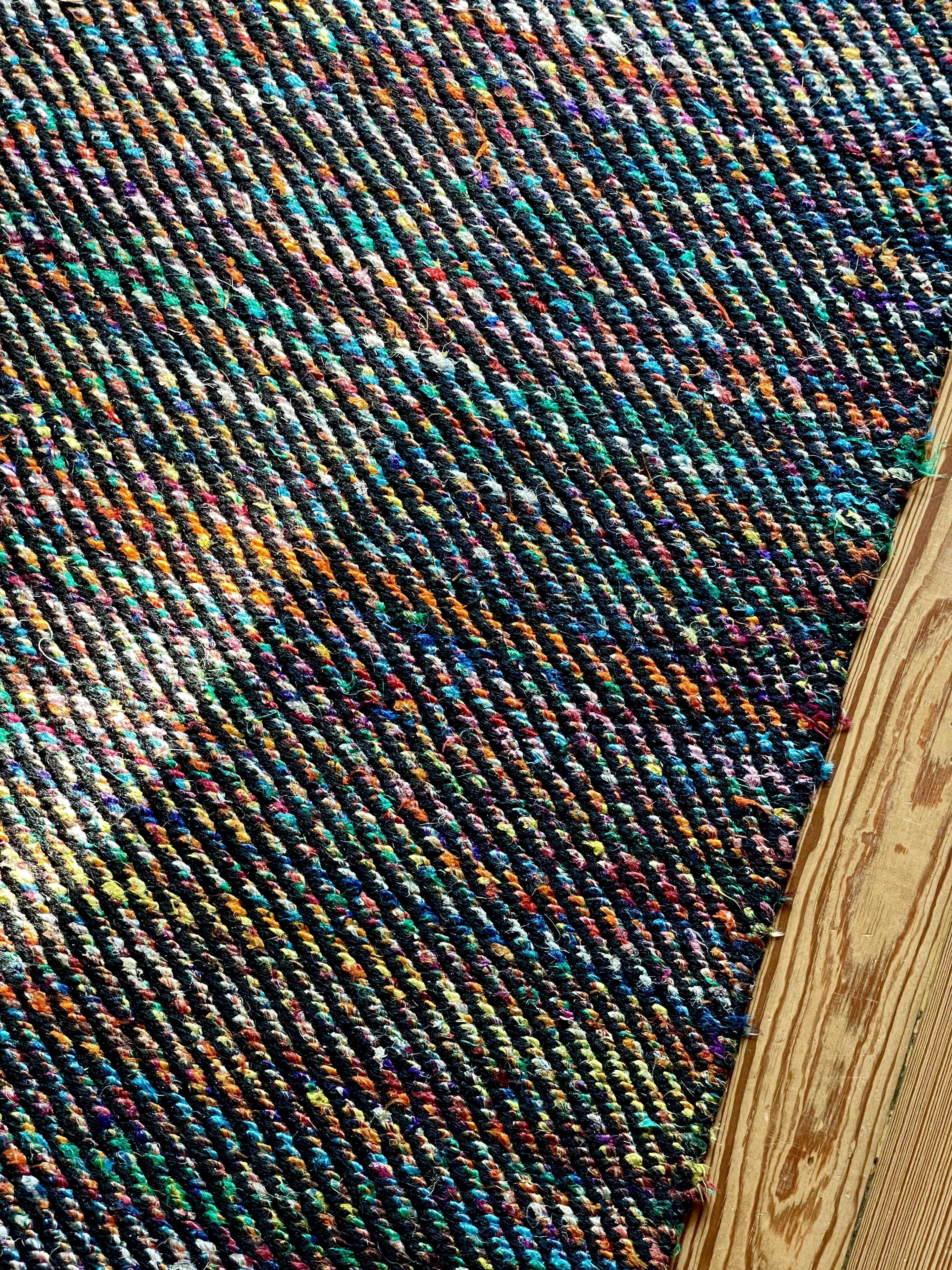 Wool and silk carpets 123 x 180 cm