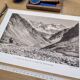 The Héas valley, Hautes-Pyrénées, photo print from 1937.