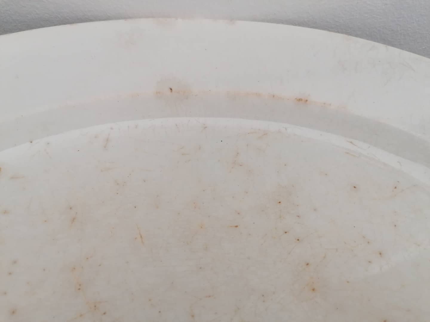 Oval earthenware dish Vieillard Bordeaux