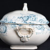 Rectangular tureen iron earth