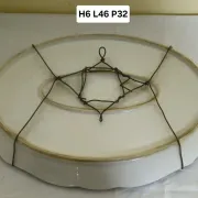Antique decorative plate in porcelain – flying duck design