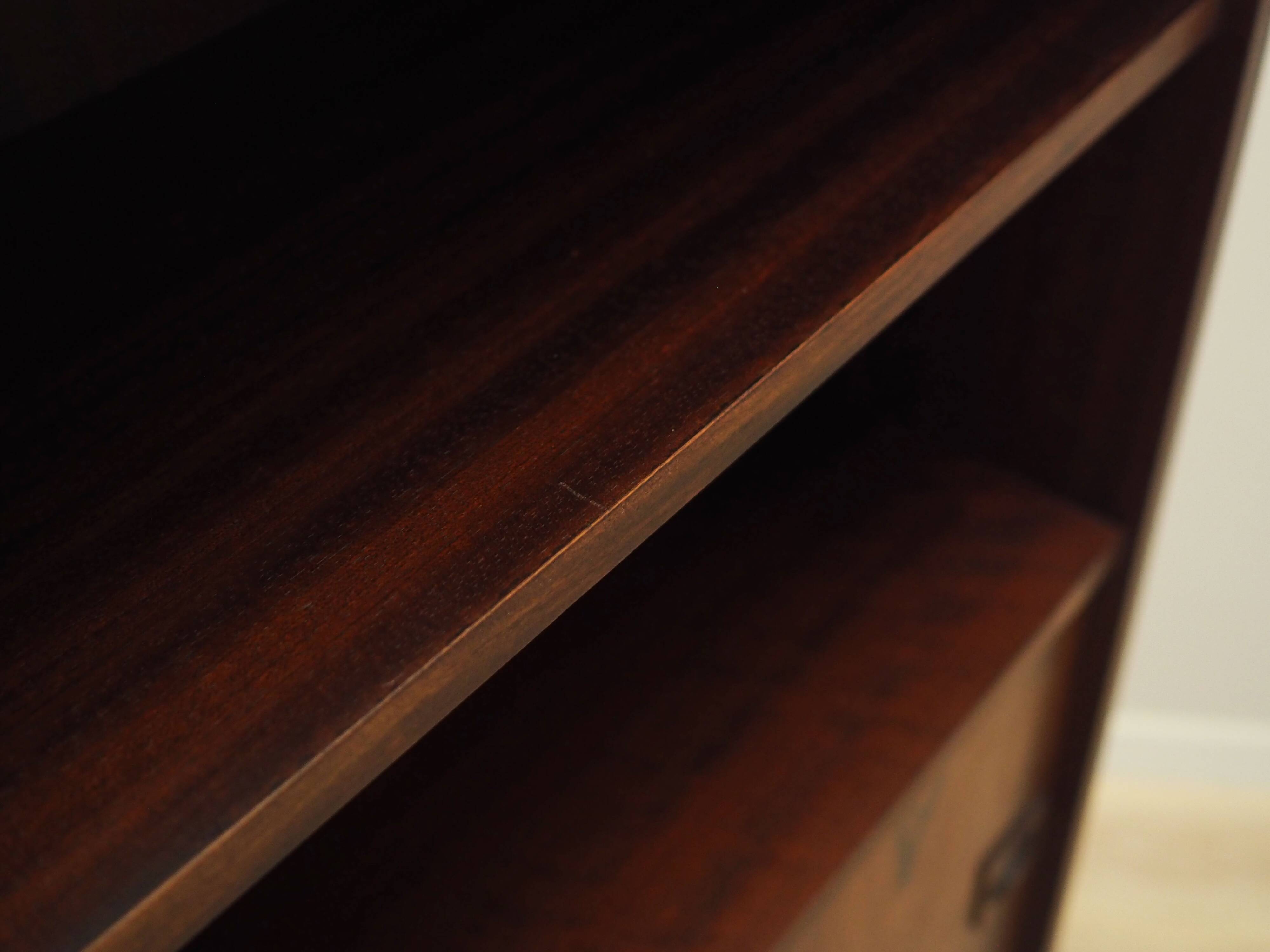 Rosewood bookcase, Danish design, 1970s, production: Farsø Møbelfabrik
