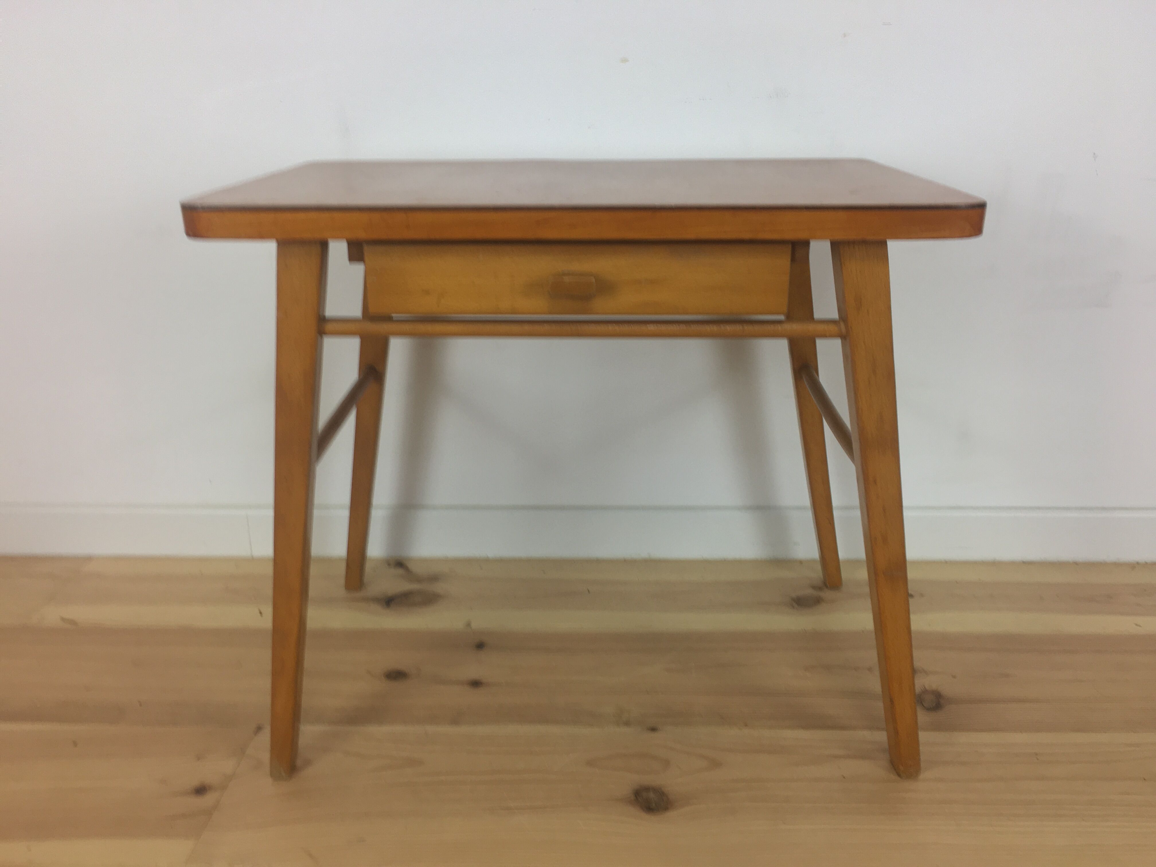 Baumann Children's desk 1950s, wooden