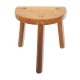 Wooden tripod stool