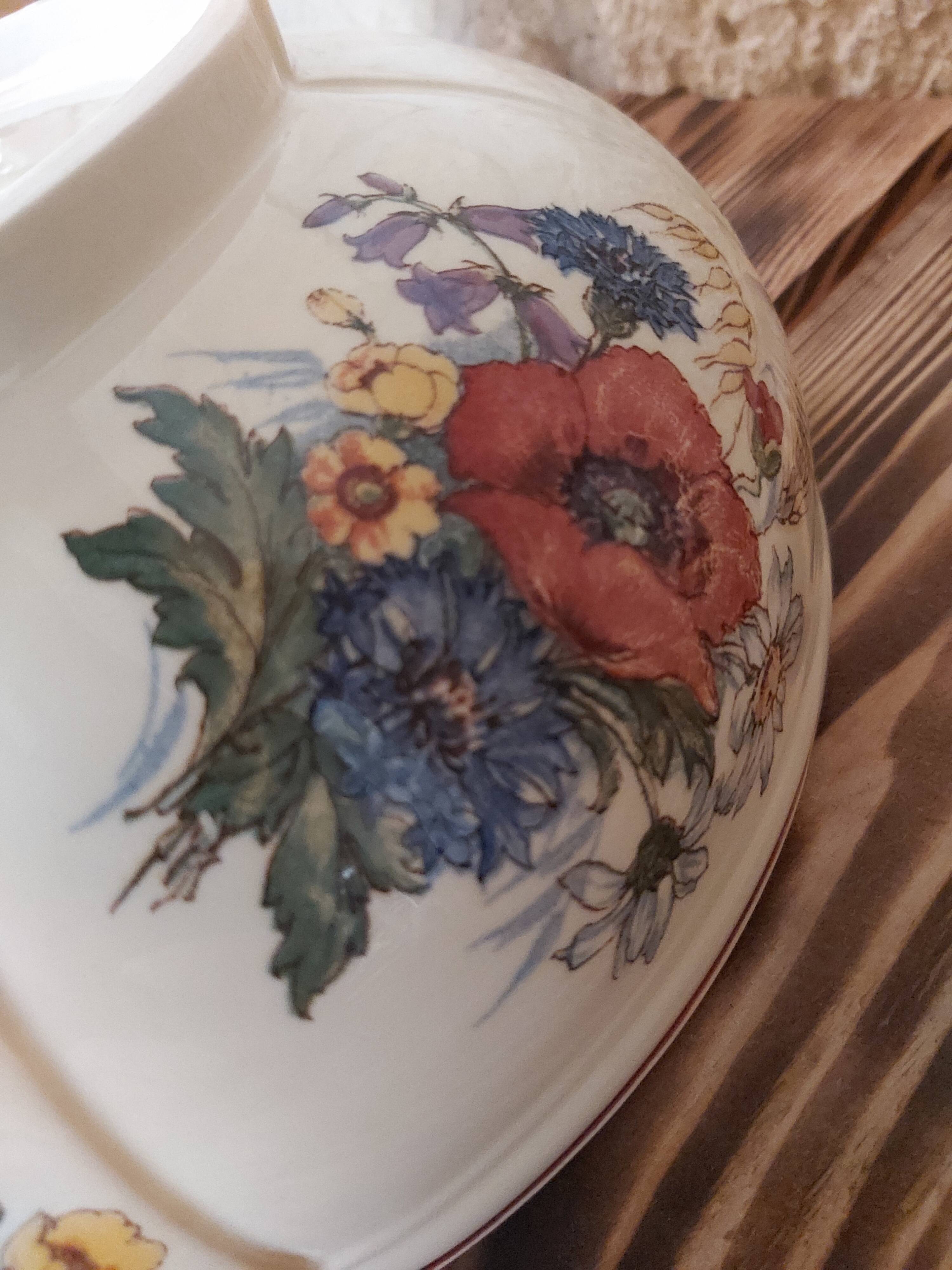 Salad bowl Sarreguemines model Agreste