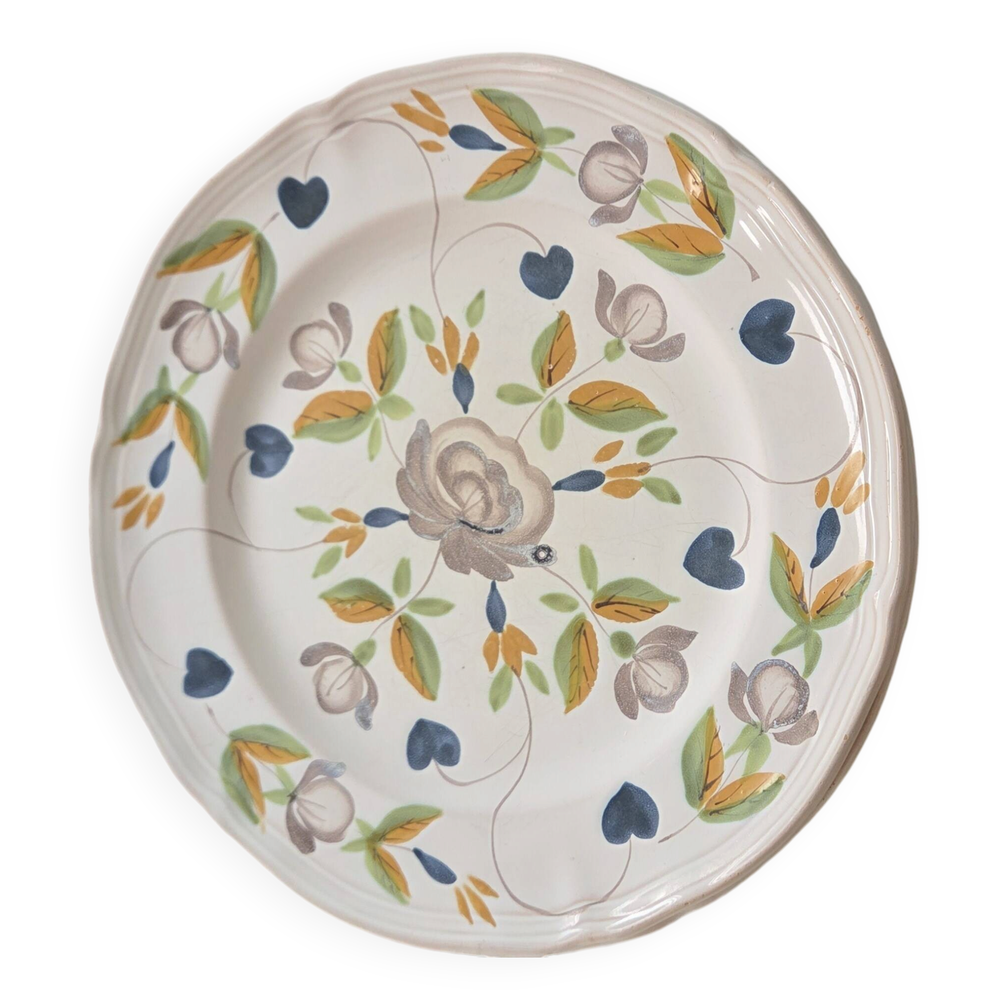Porcelain plates from PORNIC