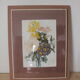 Gravure de fleurs