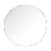 Bevelled round mirror to lay Diem 27.3cm