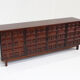 Vintage Spanish brutalist sideboard credenza 1970s