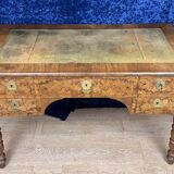 Very beautiful Louis Philippe period desk in burr walnut circa 1830