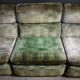 Rolf Benz modular corner sofa - green velvet - 1970s