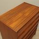 Teak chest of drawers, Danish design, 1970s, production: Denmark