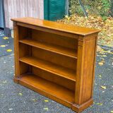 Vintage 19th Century Solid Oak Bookshelf