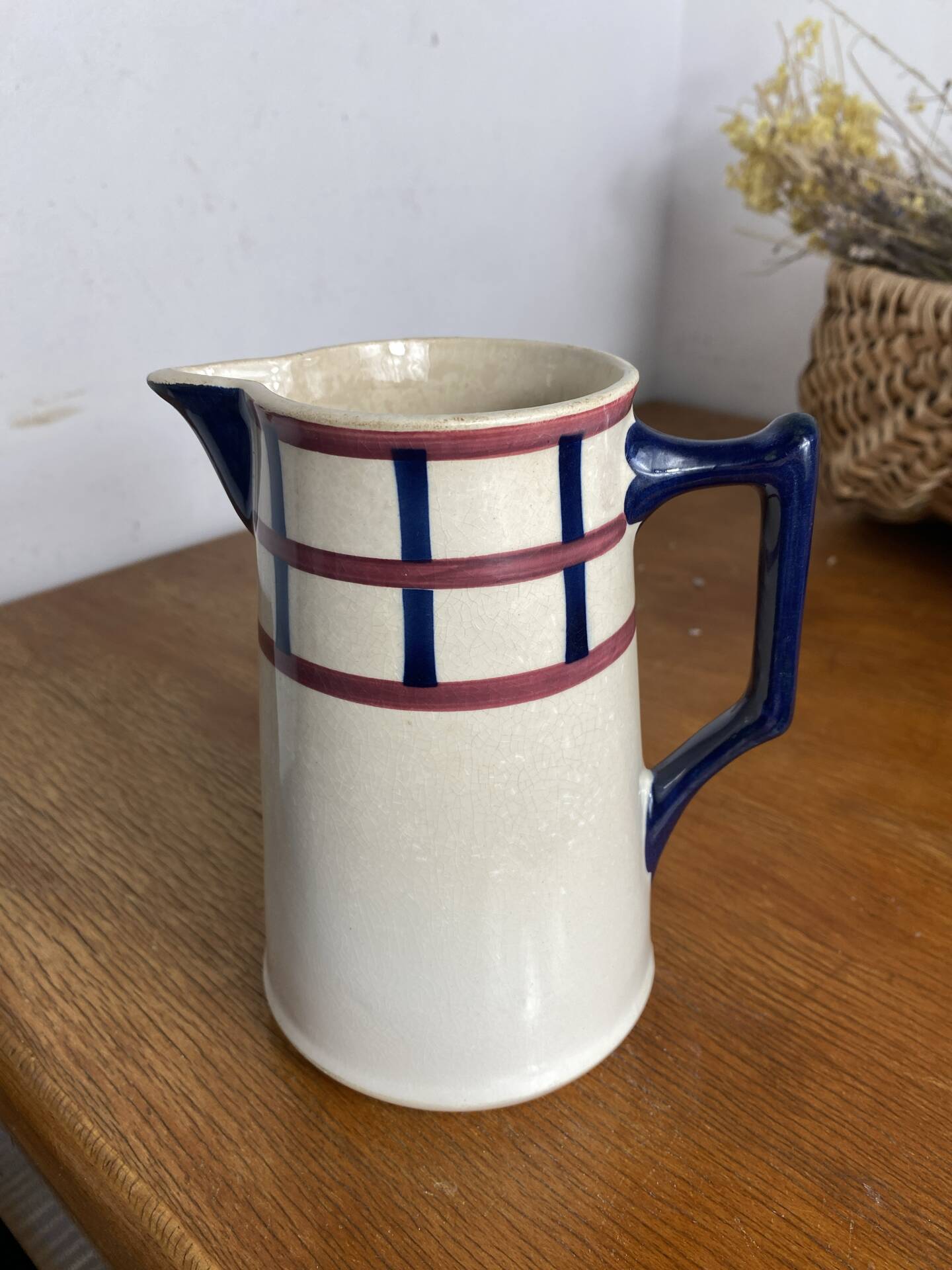Earthenware pitcher, HBCM Béarn collection