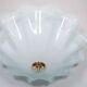 Vintage 1970s glass space ceiling lamp.
