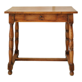 Antique walnut side table