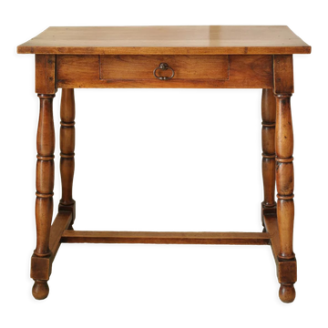 Table d'appoint en noyer ancienne