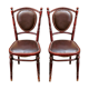 Paire de chaises bistrot 1900