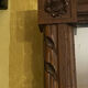 Carved wooden mirror in Louis XVI style