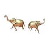 Eléphants en laiton