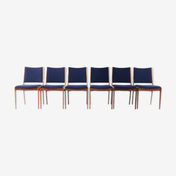 Six chaises danois de Johannes Andersen