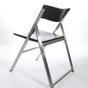 Set of six P08 folding chairs by Justus Kolberg for Tecno, Italy