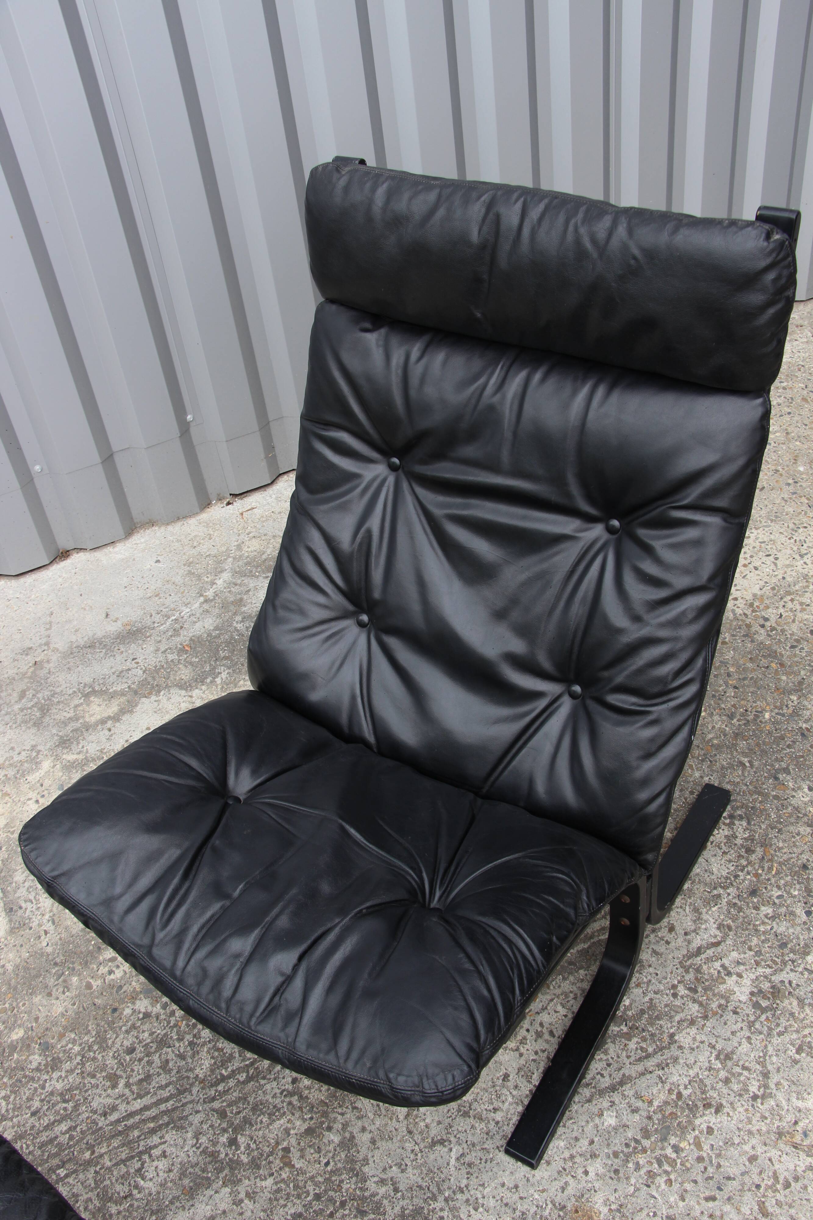 Armchair and Ottoman "Siesta" by Ingmar Relling 1970